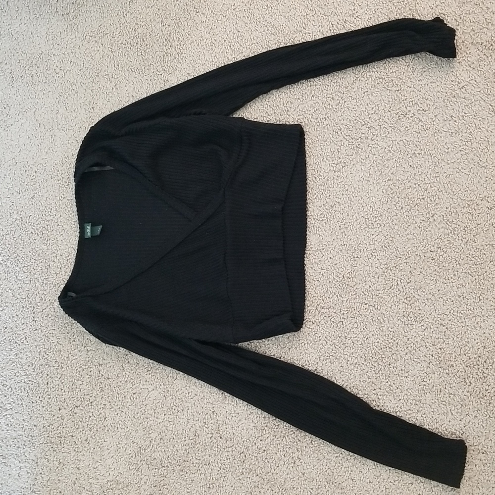 Wild Fable Large Long Sleeve Ultra Crop Top